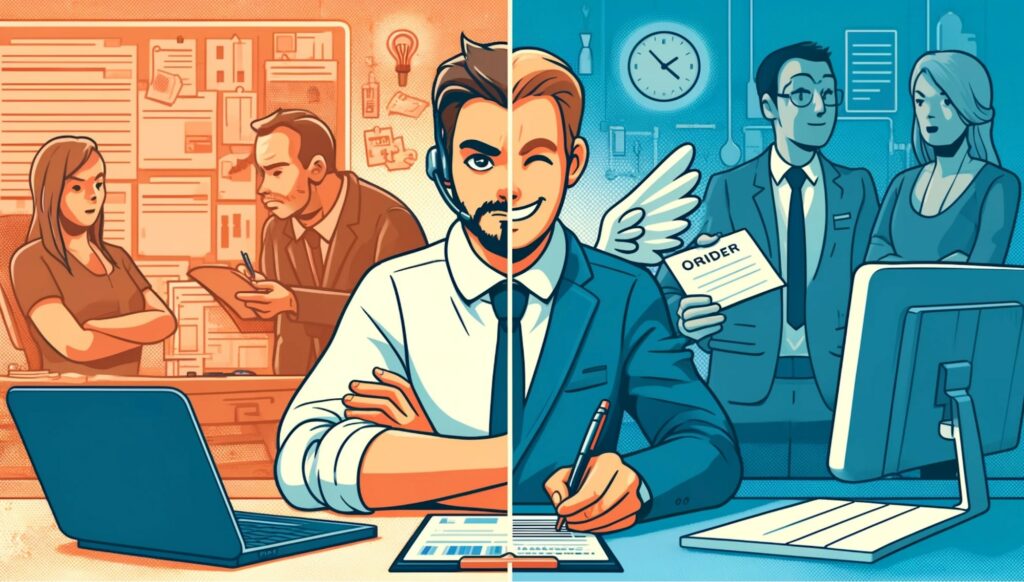 How to turn an unhappy prospect into a paying customer - Illustration